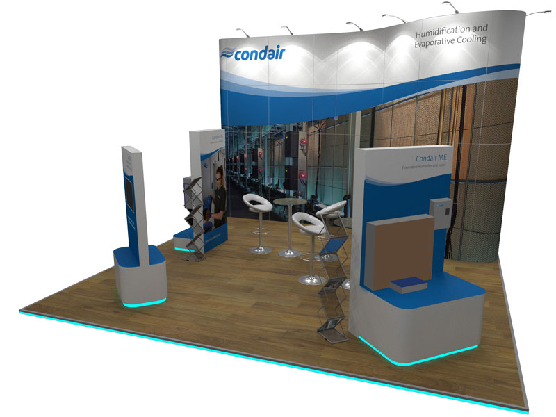 Condair stand at Data Centre World Condair stand at Data Centre World